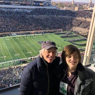 Romeo Jon Bongiovi and his dad, Jon Bon Jovi.